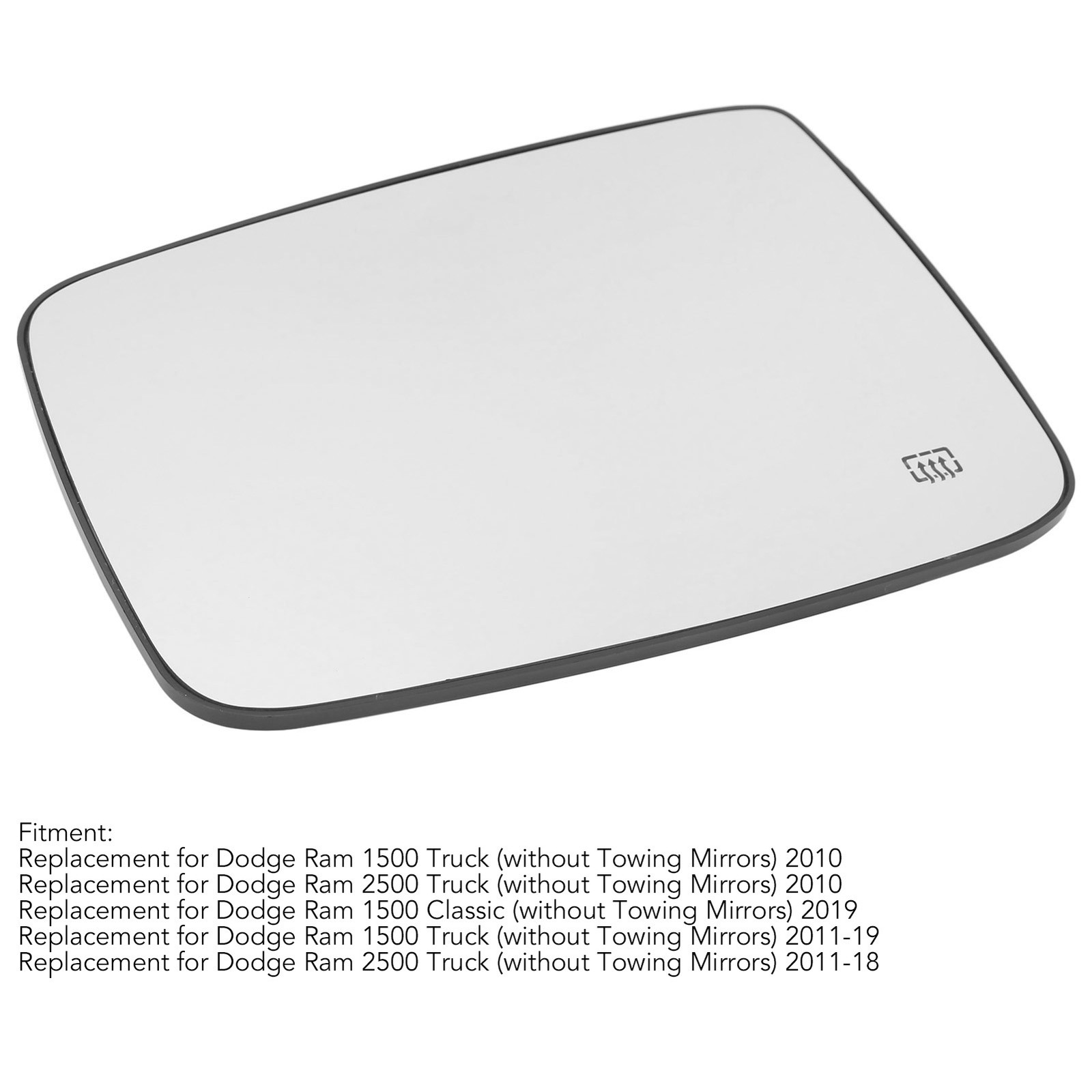 Replacement Side Mirror Glass For 1500 2500 FDKT