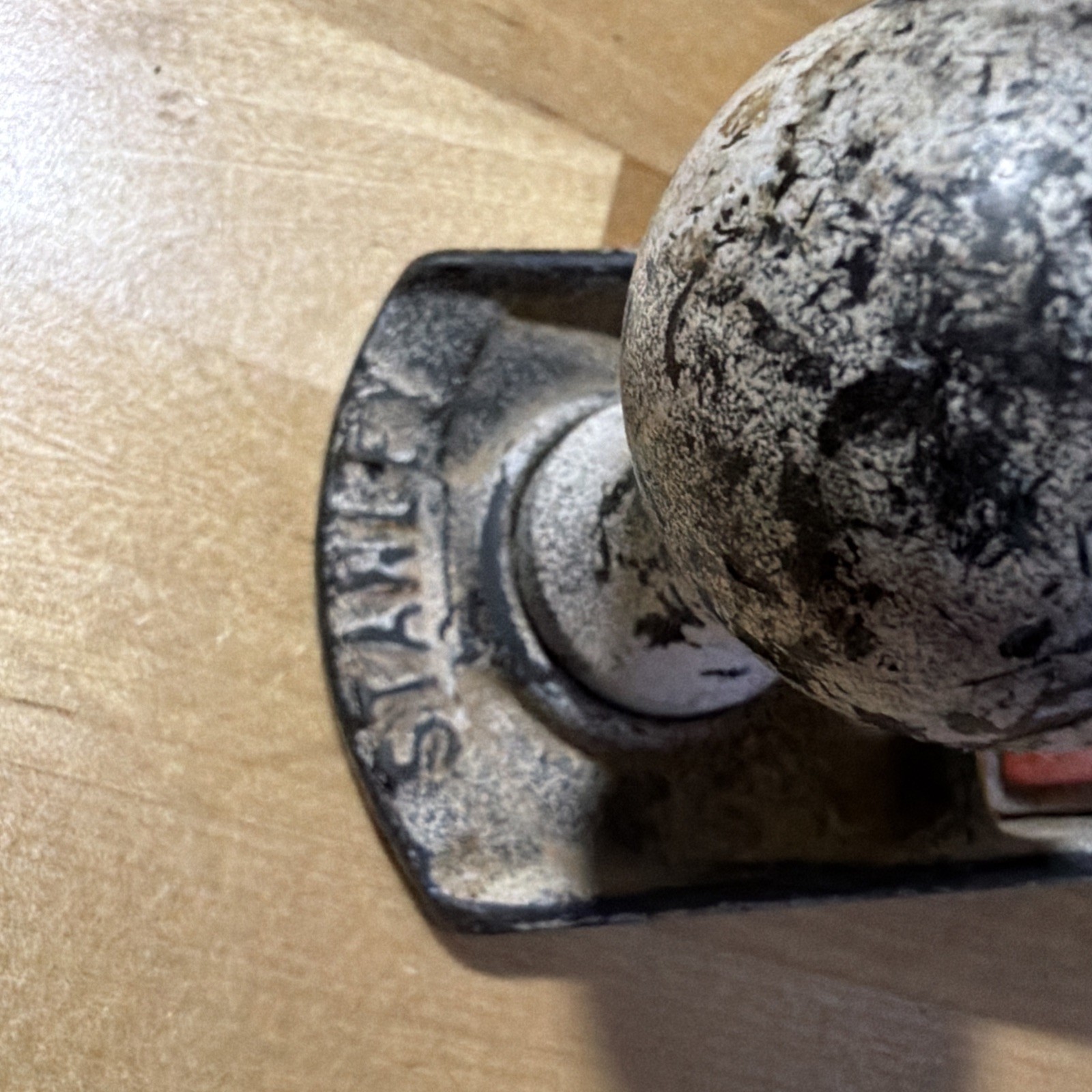 VINTAGE STANLEY WOOD SMOOTHING PLANE SB 4 ENGLAND 9″