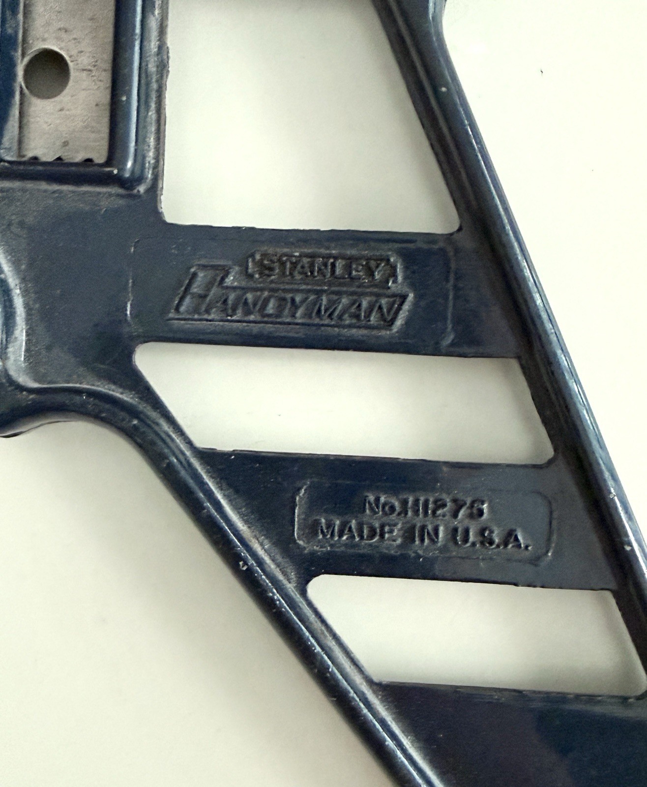 Vintage Stanley Handyman Keyhole Saw Pistol Grip Handle No. 1275-B