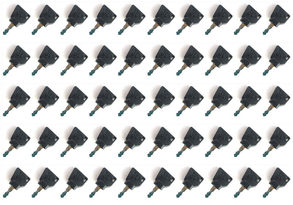 50x Key For JCB Heavy Equipment Ignition Key OEM 701/45501 331/26790 333/Y1374