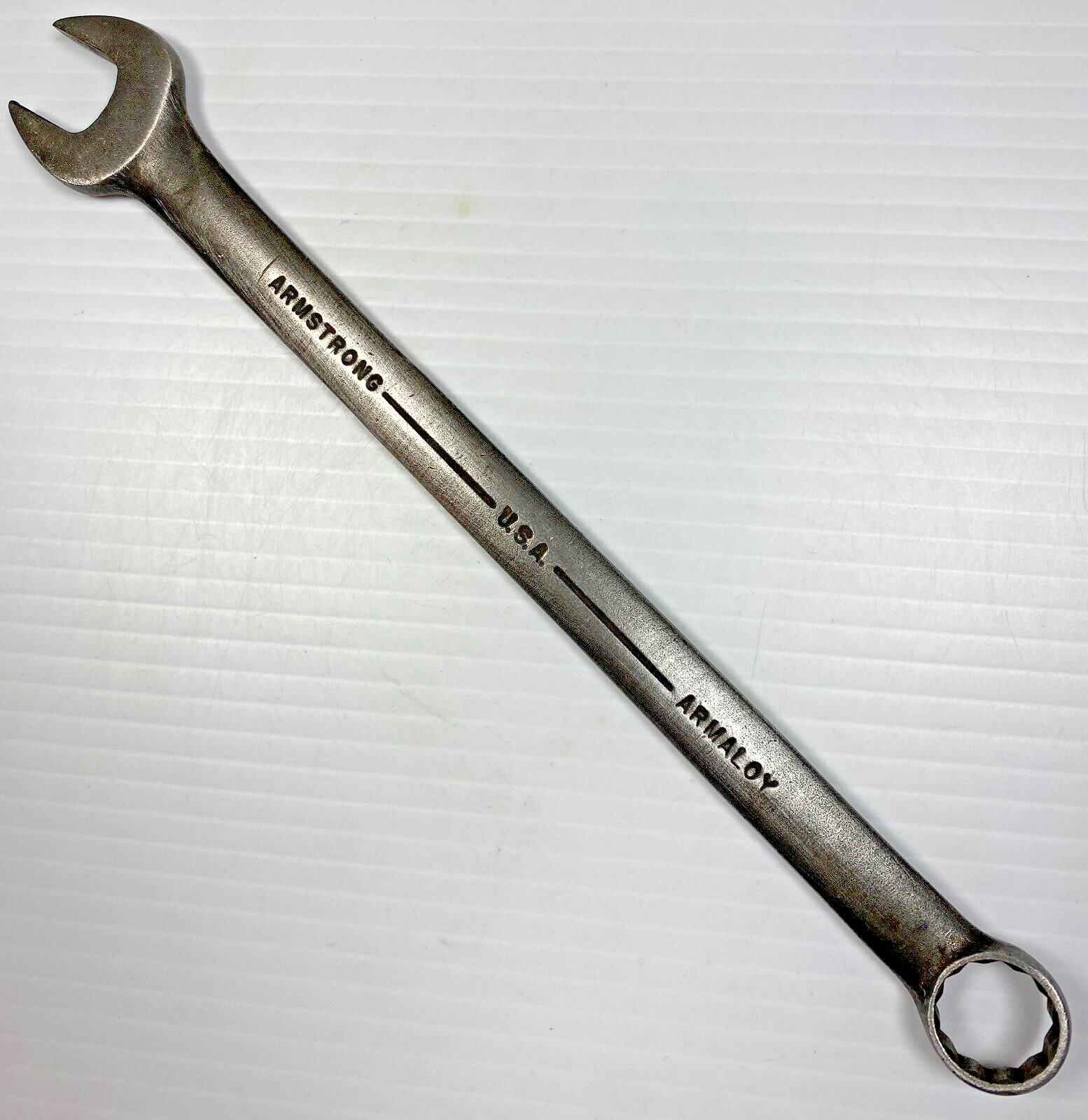 Vintage Armstrong Tools 30-220 -5/8″ Combination Wrench 12 Point ARMALOY USA