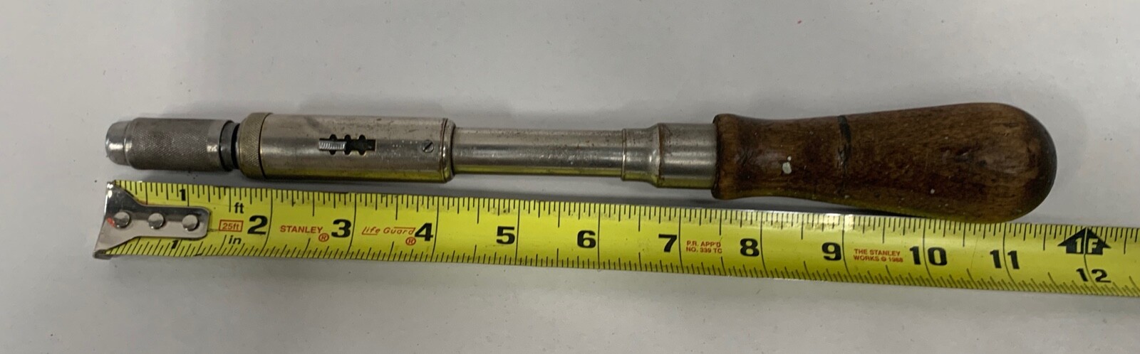 Vintage North Bros Yankee No.30 Spiral Push Screwdriver Tool (A5)