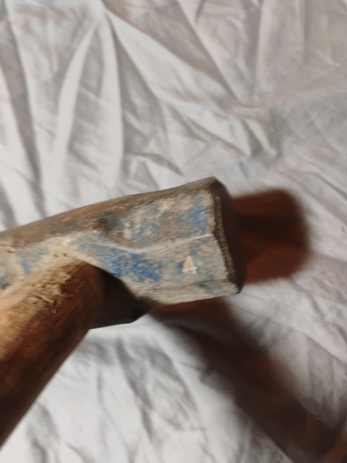 Vintage WARWOOD No. 48 4 Lb. Sledge Hammer Handle Blacksmithing 29in Ling