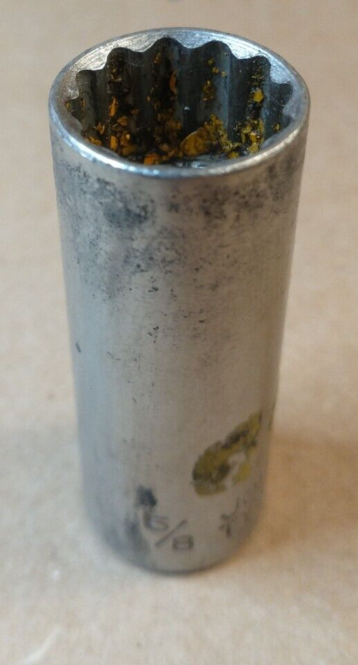 Vintage John Deere USA TY3156 5/8″ 12 Point 3/8″ Drive Deep Socket – Fast Ship
