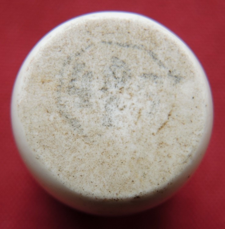 USSR 20 grams WEIGHT with SICKLE HAMMER 1935 PORCELAIN Ceramic Vintage Soviet