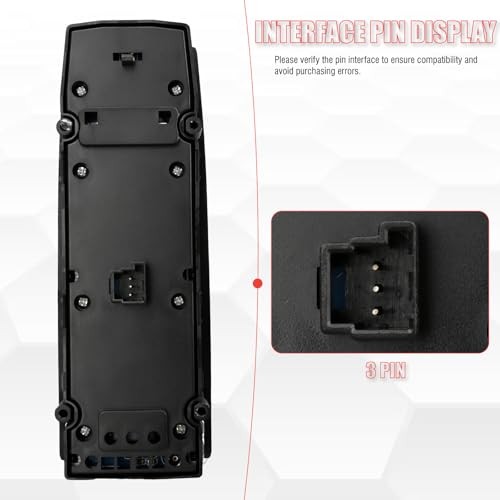 A2049055402 Master Power Window Switch Driver Side Compatible with C180 C200
