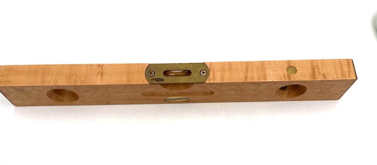 Craftsman Solid Wood Level 2 Bubbles S/N 14346