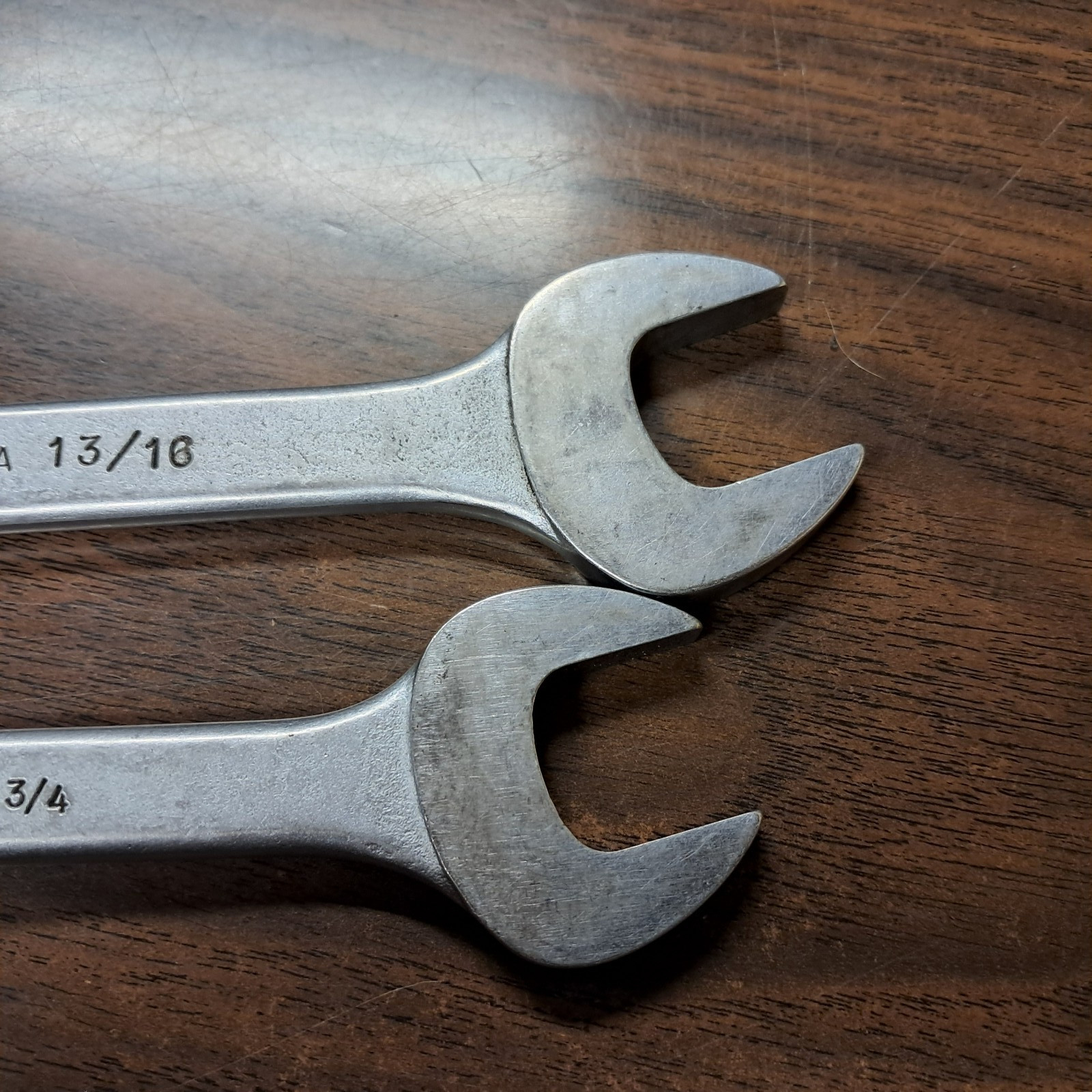 Qty 4 PAR-X (Snap On) Open End Wrenches 3/8 to 13/16
