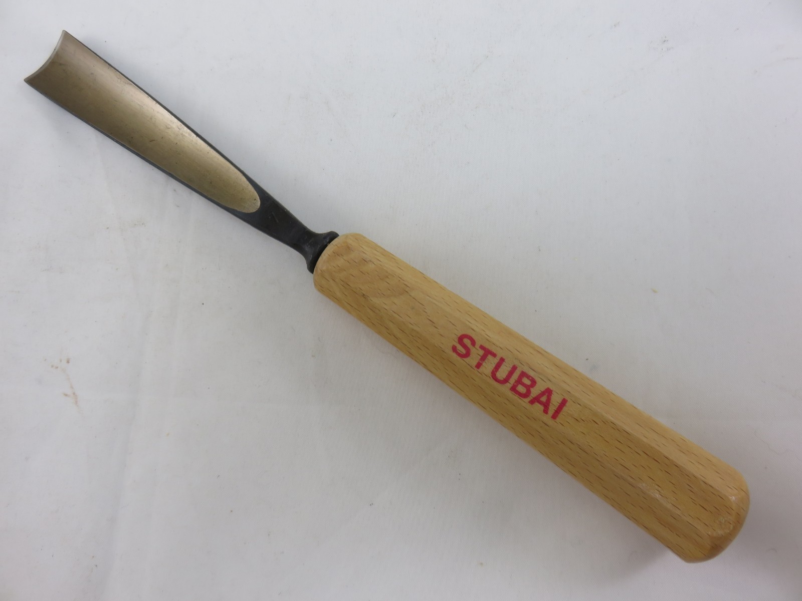 Stubai #7 Sweep 7 Straight Gouge Chisel Wood Carving Tool 20mm Austria UNUSED