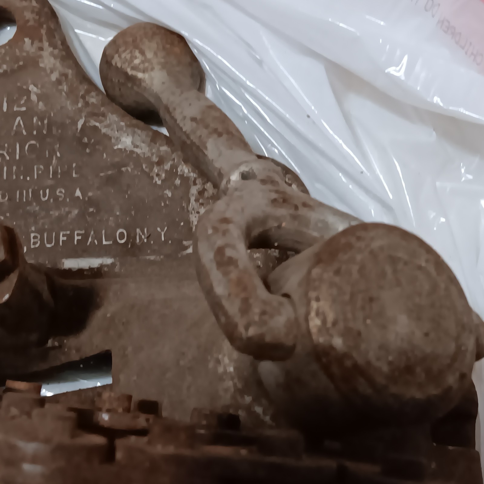 Vintage Vulcan Superior Chain Pipe Vise, No. 12, By J.H. Williams & Co.