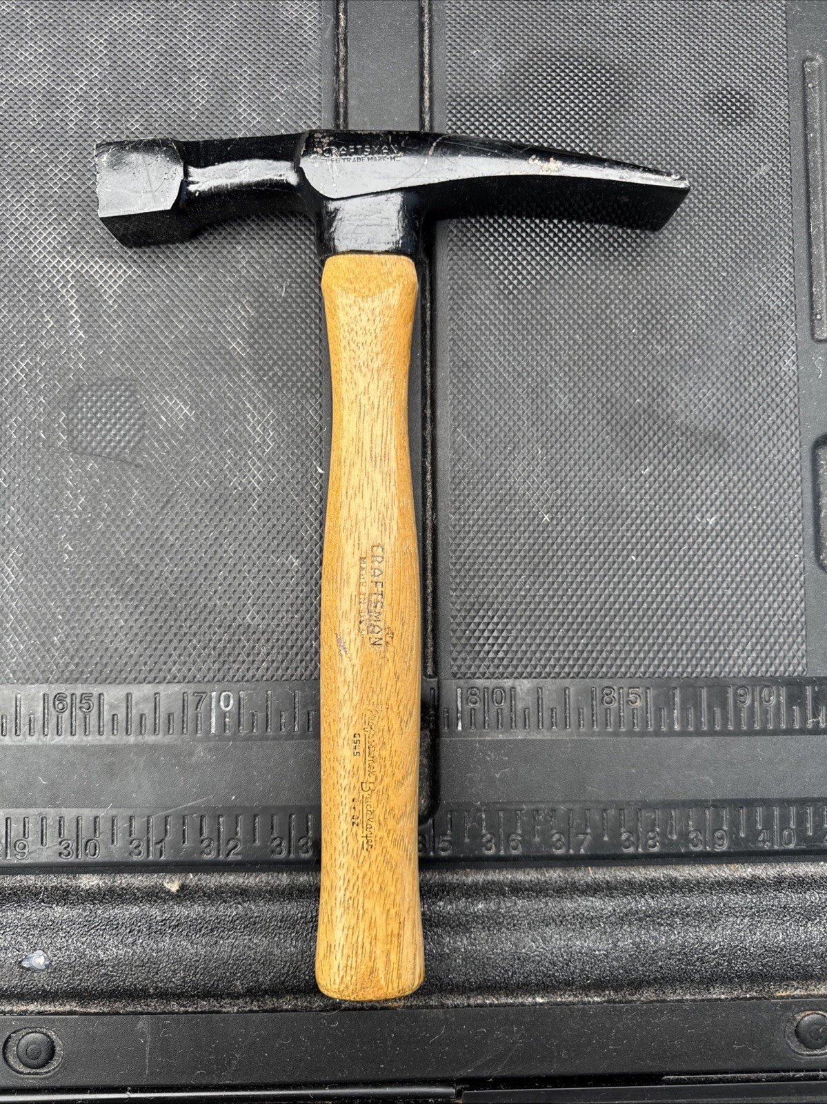 Sears Craftsman Professional USA Nos 6545 Bricklayers Masonry Hammer Rare 24oz
