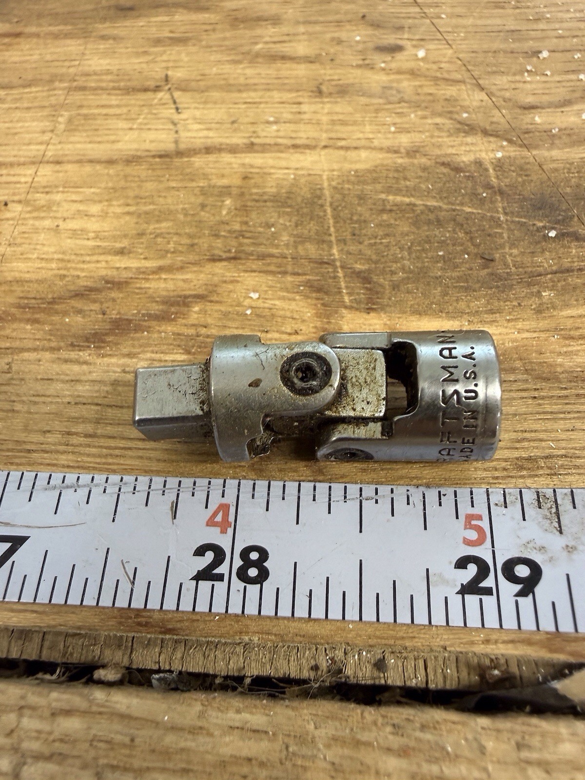 Vintage Craftsman Usa -V- #4280 1/4” Drive Universal Joint