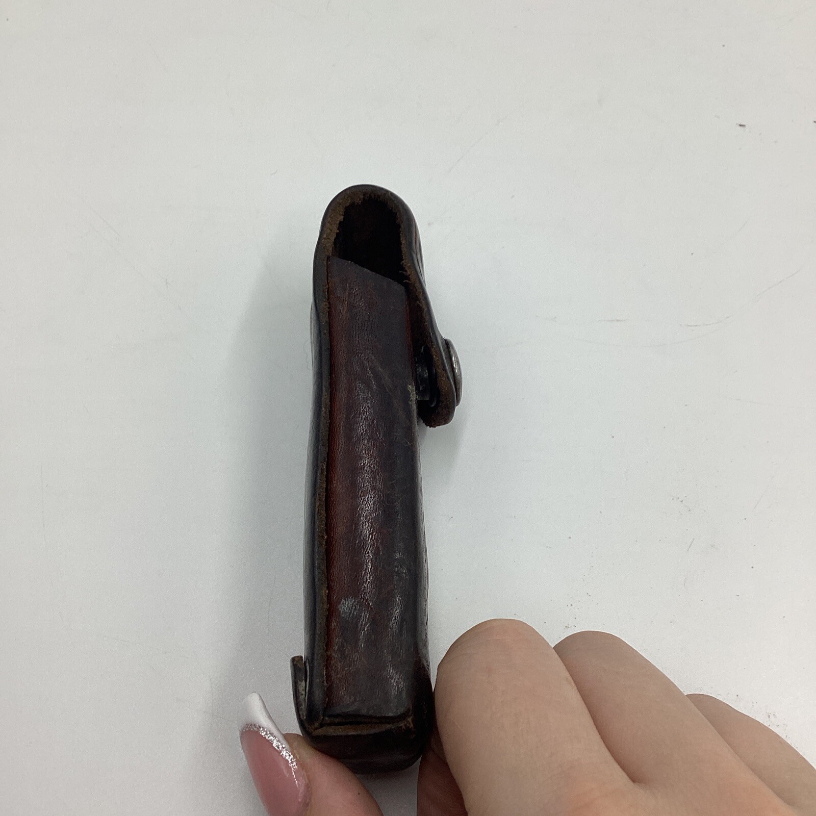 Vintage Gerber Stainless Steel Multi-Purpose Switch Blade Tool + Leather Holder