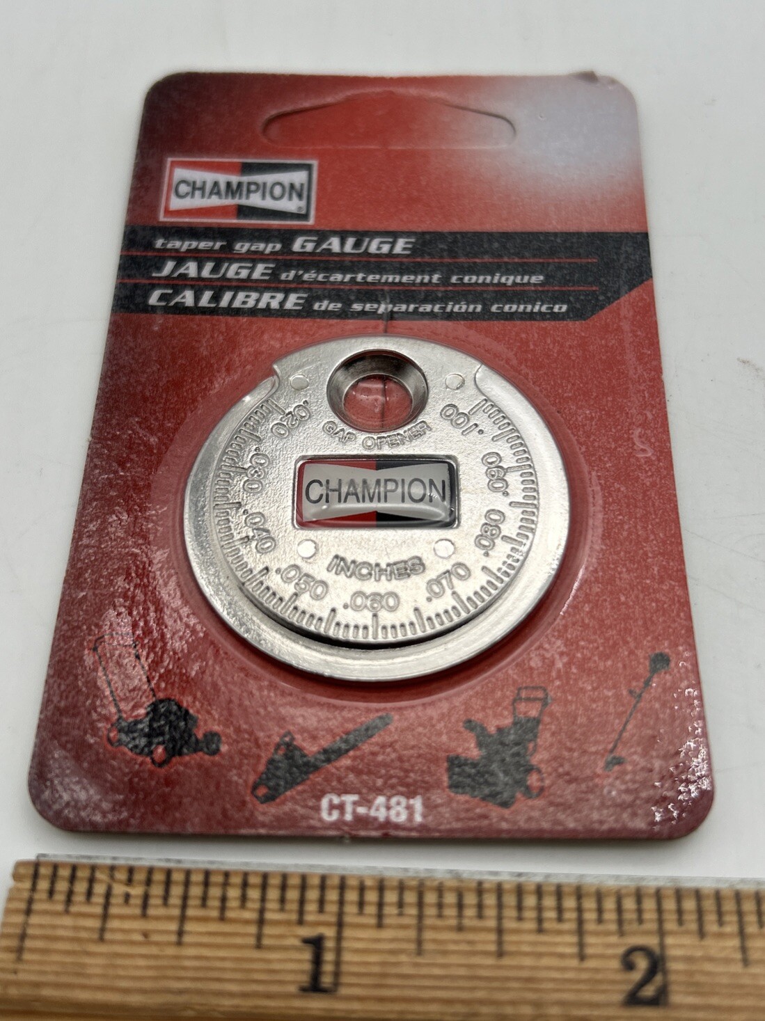Champion Taper Gap Gauge – CT-481 OEM NOS SEALED 2010 Federal Mogul