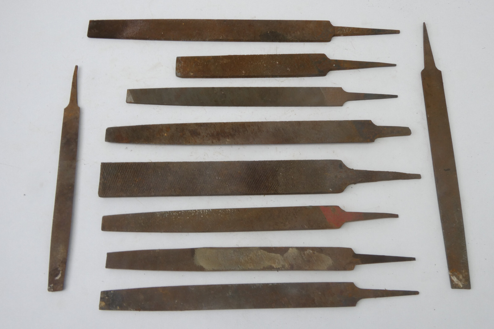 Mixed Lot Rusted Unbranded Carpentry Woodworking Hand Tool Chisel Blades Parts