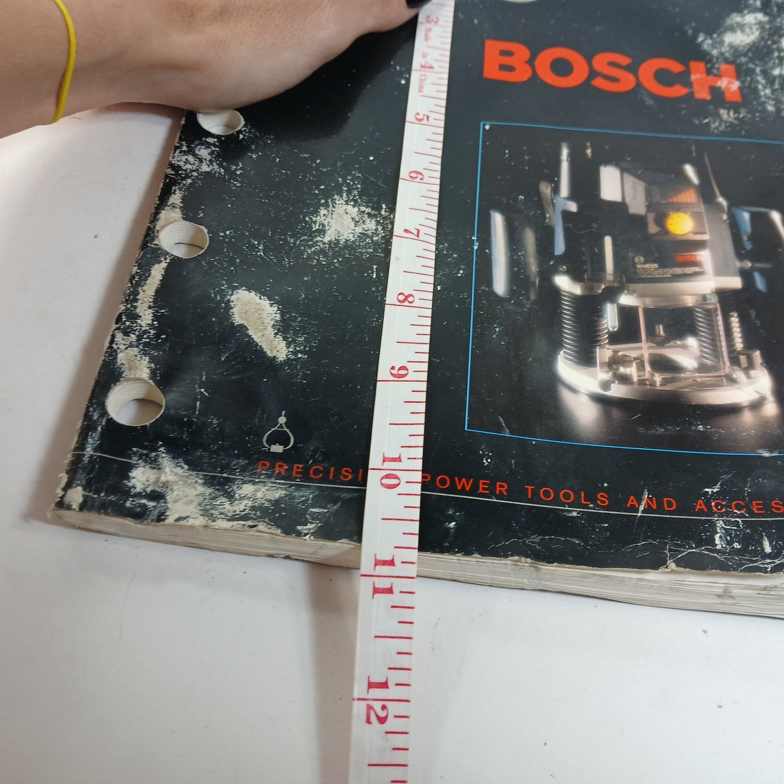 Original Vintage Catalog 1992 BOSCH – precision power tolls & accessories. 90s