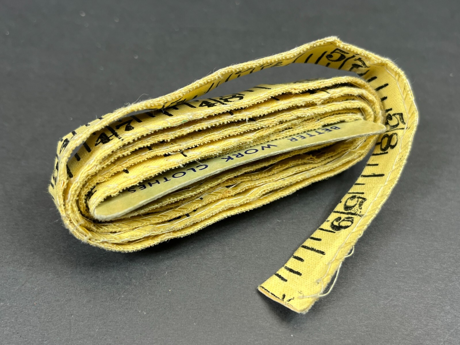 Washington MFG Advertising Cloth Fabric Tape Meaasure Nashville TN Antique Vtg