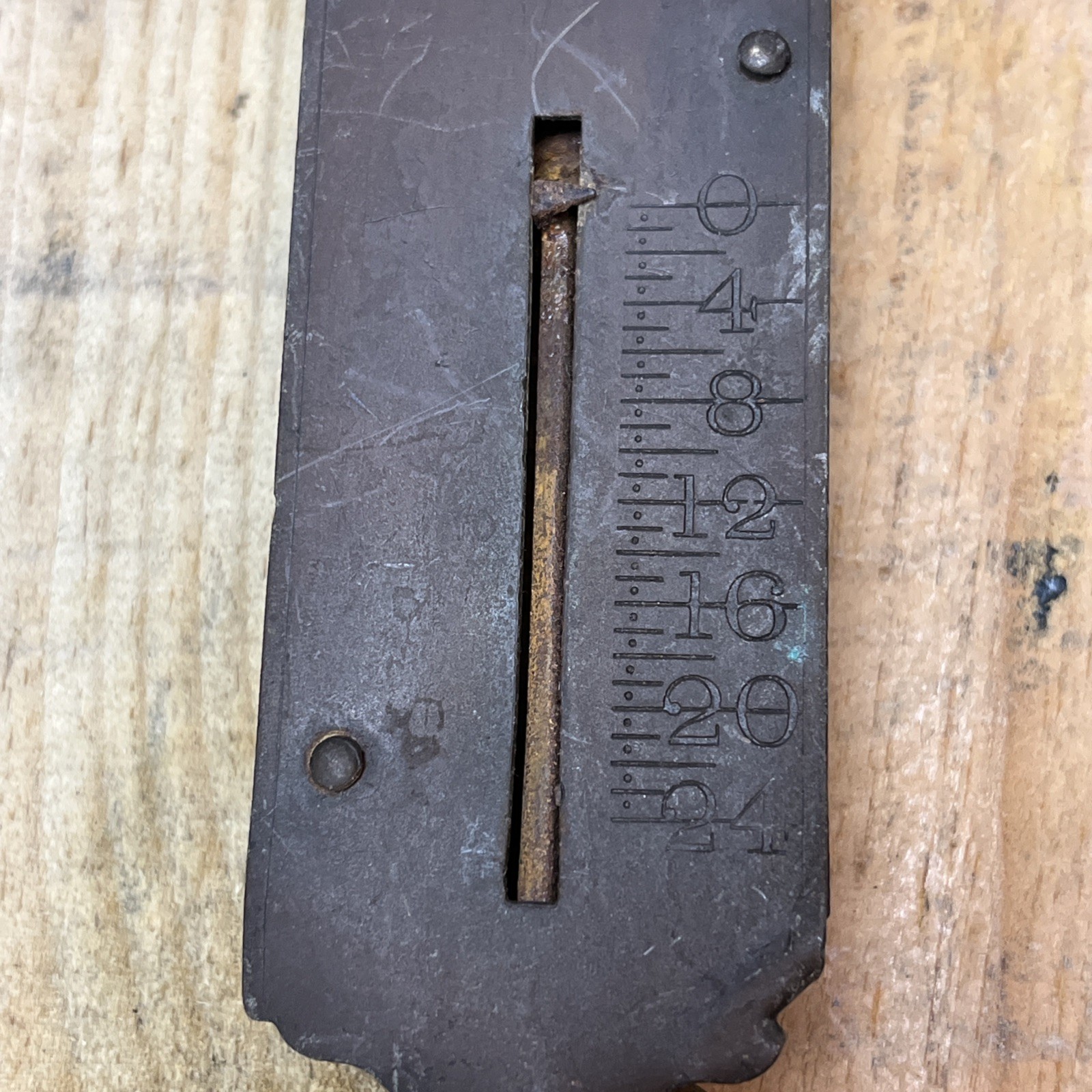Vintage American Improved Spring Balance Brass Scale 24lb Rustic Home Decor
