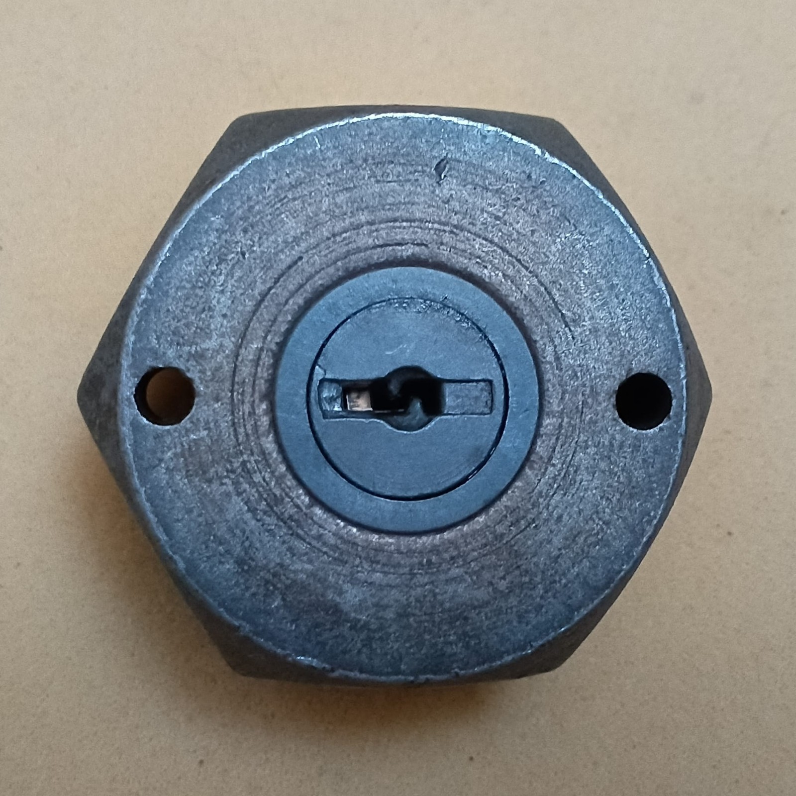 VERY Rare Padlock USSR Hexagonal 1960s–1970s Works Soviet Prison Art