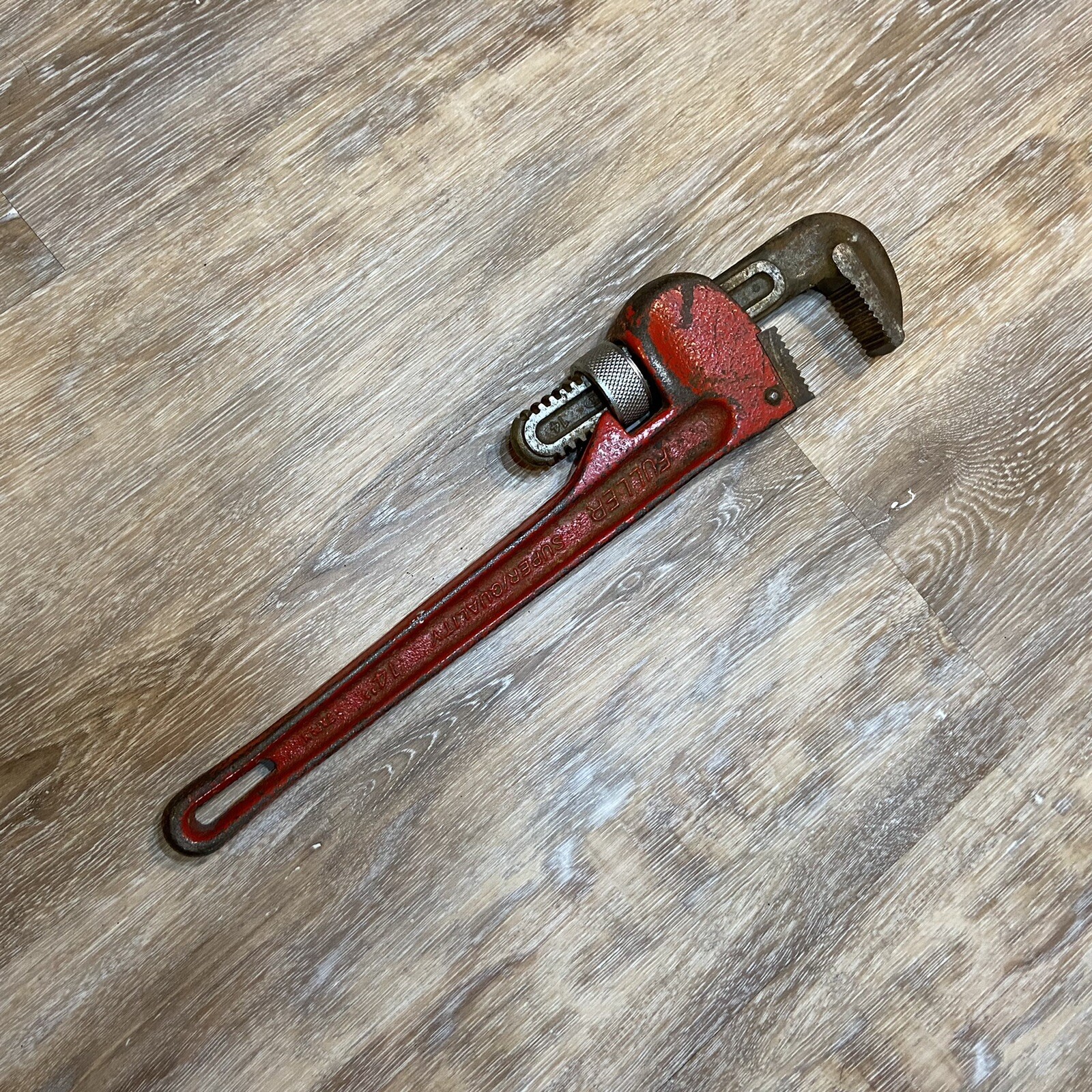 14″ Fuller PIPE WRENCH Super/Quality Adjustable Mechanics Wrench