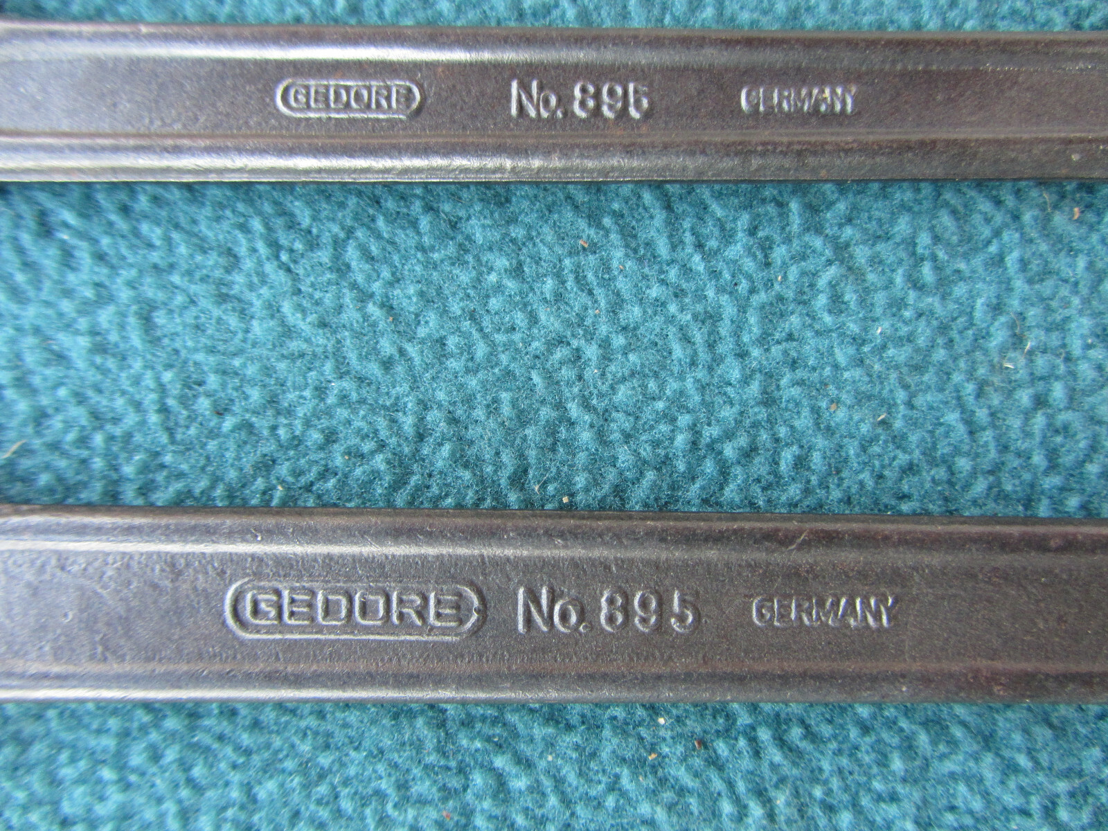 Vintage 2 GEDORE OPENEND SPANNERS– A/F Sizes – VGC
