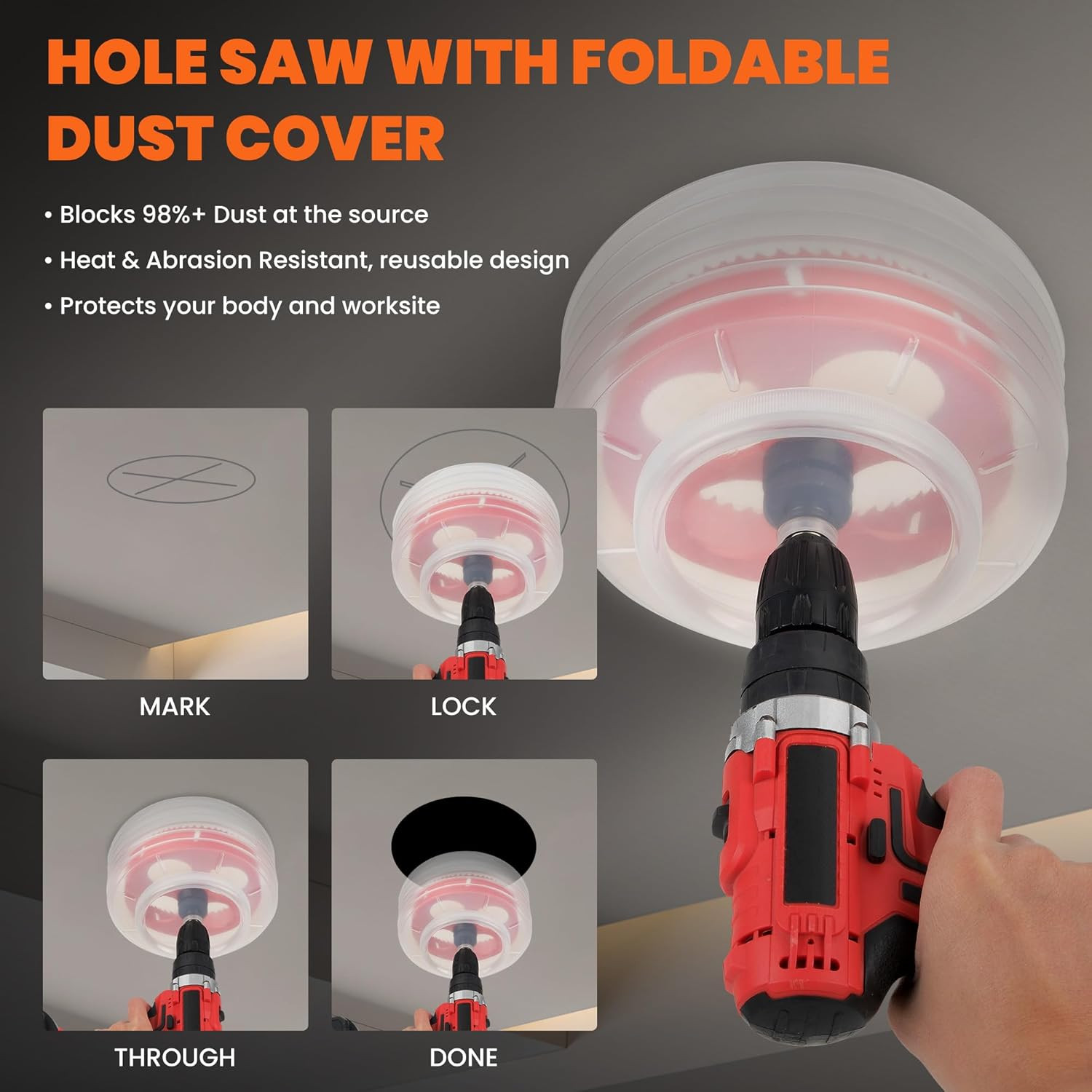 (178Mm | 7 Inch) HSS M42 with 8% Cobalt Bi-Metal Hole Saw – for Wood, Metal, Pla