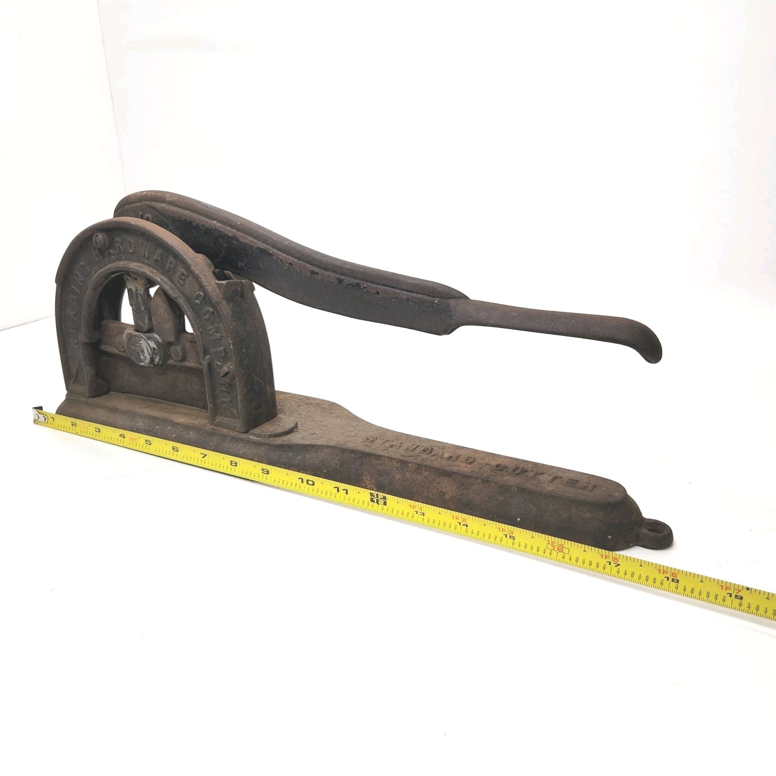 VTG Reading Hardware Co Standard Tobacco Knife Cutter #12 Pat’d 1880 Antique