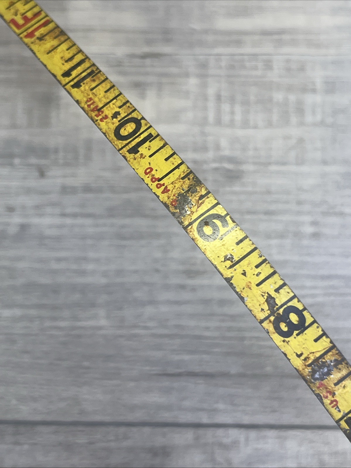 Vintage Lufkin Metal Tape Measure 100 Feet Used