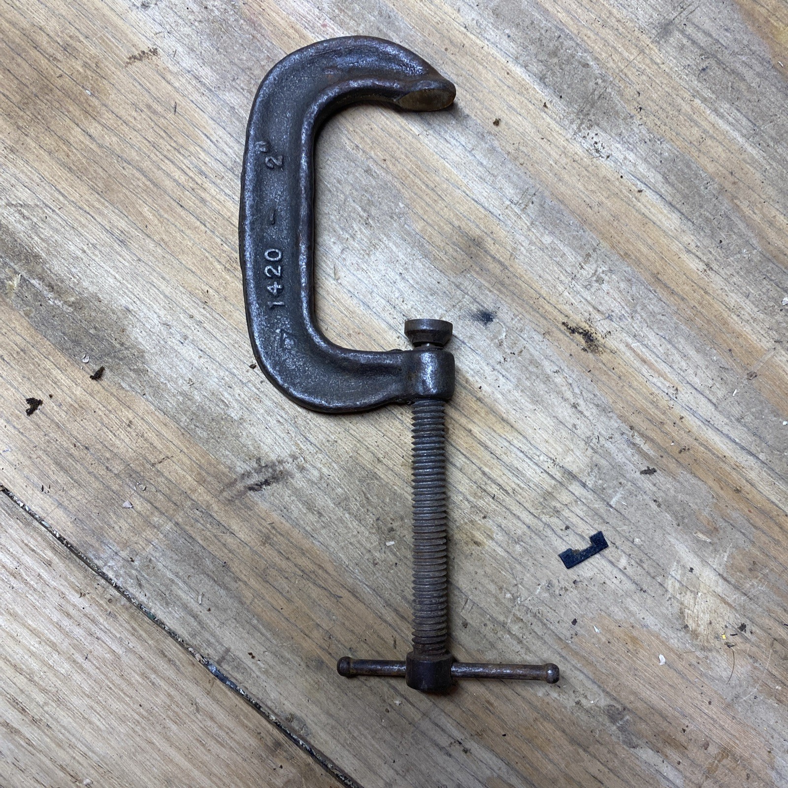 2″ CHICAGO Adjustable 1420 C-Clamp Made In USA