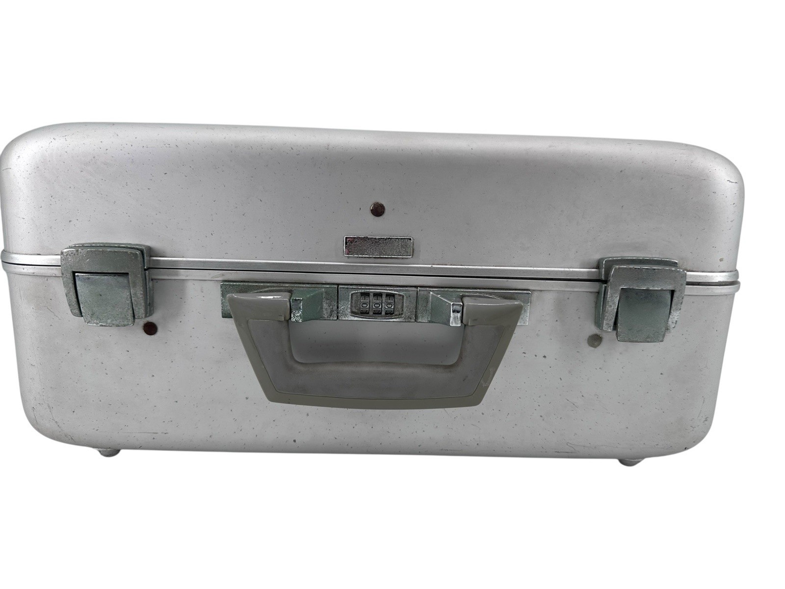 Vintage Aluminum Briefcase Suitcase Tool Case W/Snap-On Tool Pallet Insert *SEE
