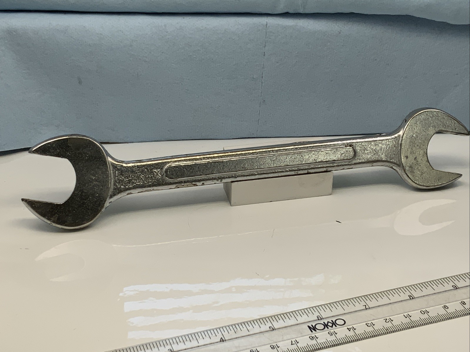 POWR-KRAFT (Montgomery Ward) 1in. X 15/16in. Open End Wrench