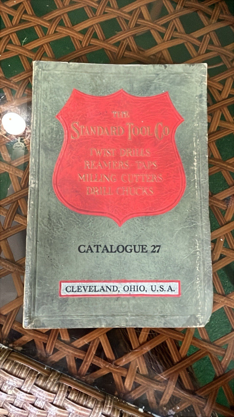 Vintage Standard Tool Co Catalog 27 Twist Drills, Taps, Milling Cutters, Chucks
