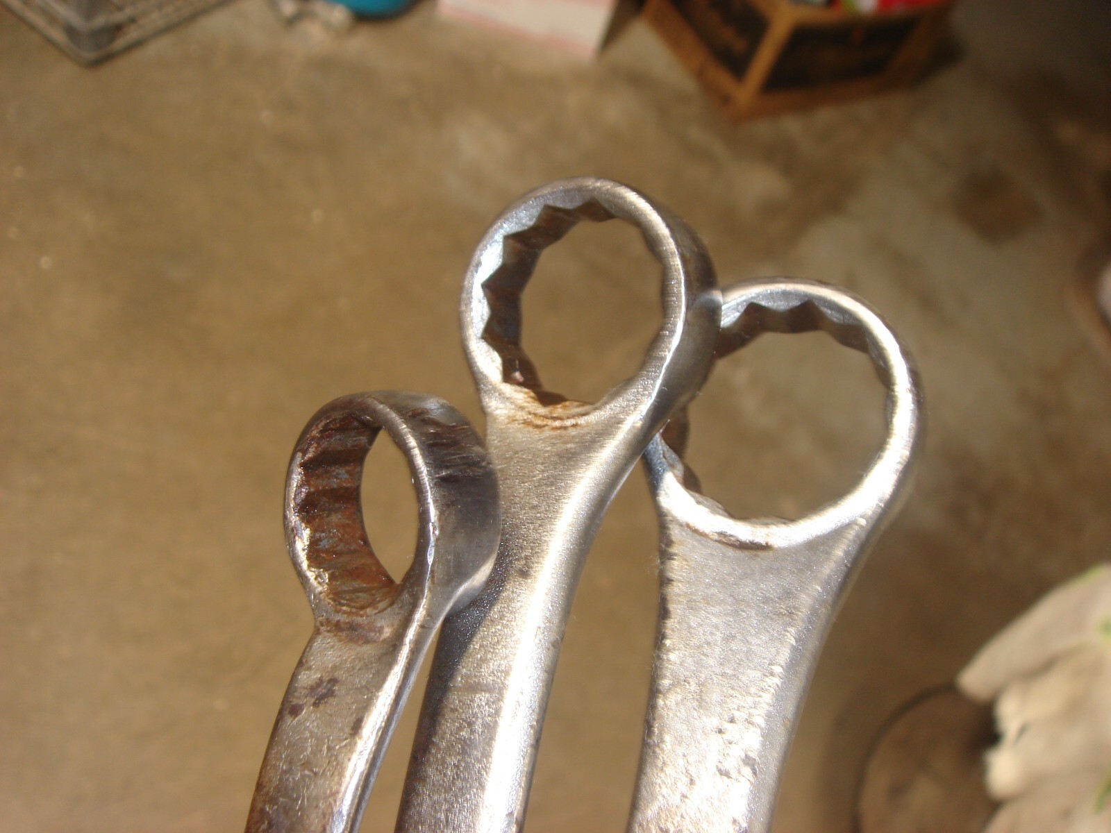 3 Craftsman USA 1-1/16″ x 1-1/4″ Offset V Wrench 3/4″ 7/8″ 15/16″ & 1″ Tool Lot