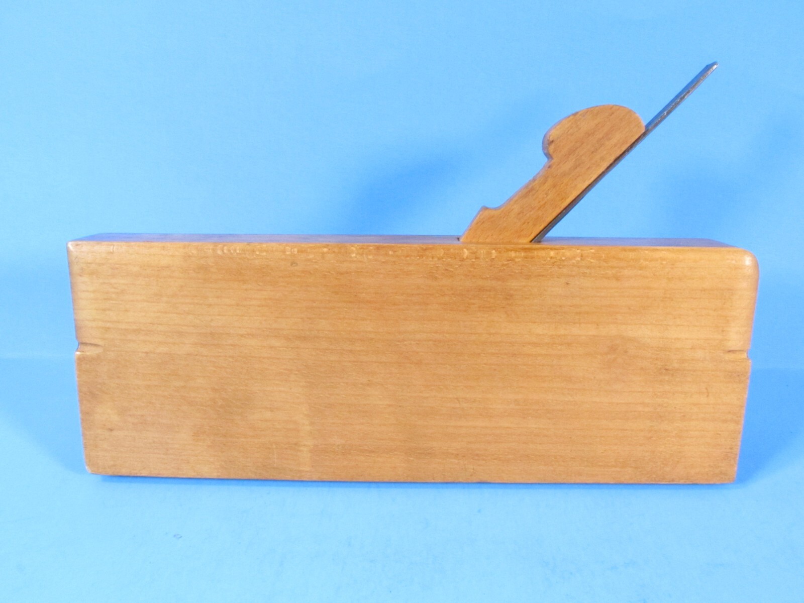 showy C Warren Nashua NH side bead wood molding plane & marked Shattuck UR mark