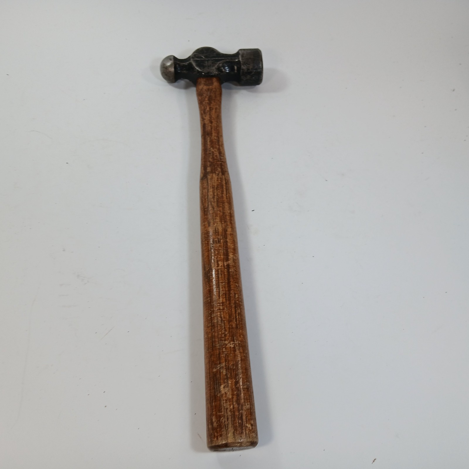 VINTAGE 12 oz Stanley HO 309 Ball Peen Hammer Wood Handle