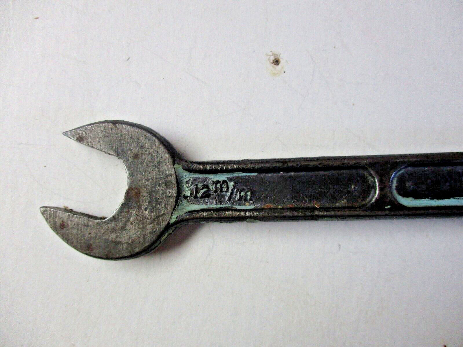 Unbranded USA Open End SAE Metric Wrench, Plain, 1/2 – 9/16″, 12 – 14mm Vintage