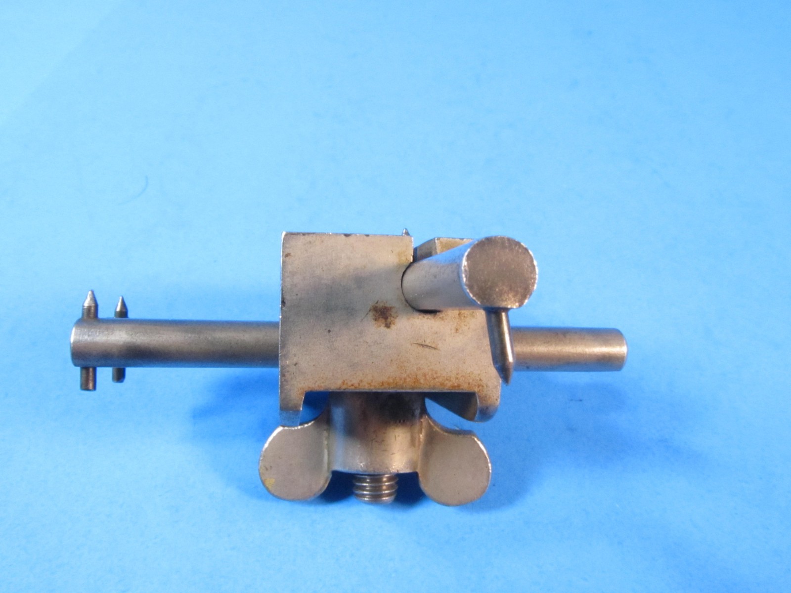 lot 2 C W Reeves triple beam marking gauges both marked but different marks
