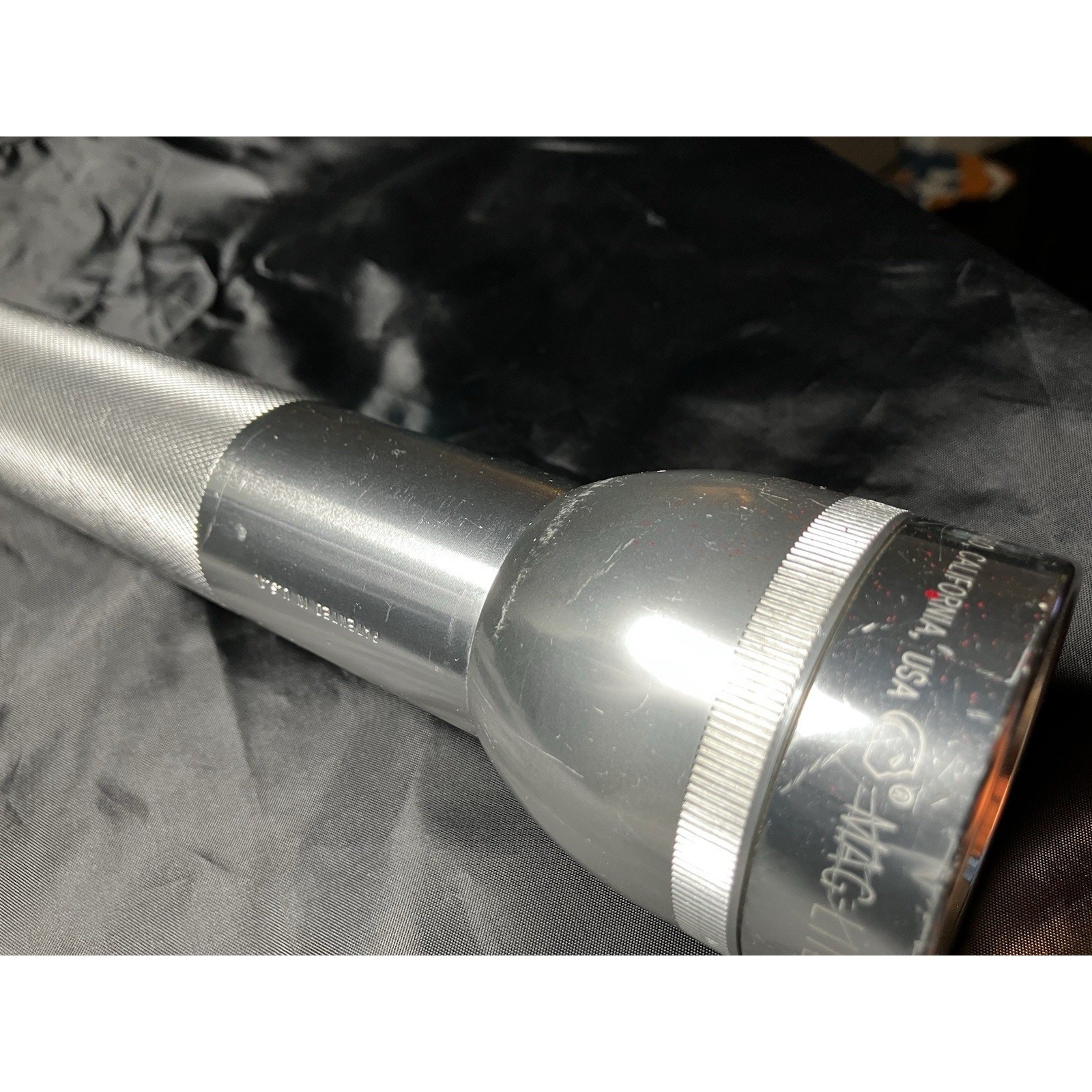 ALUMINIUM BIG MAG-LITE 3 D CELL(not included)TORCH Flashlight made in USA
