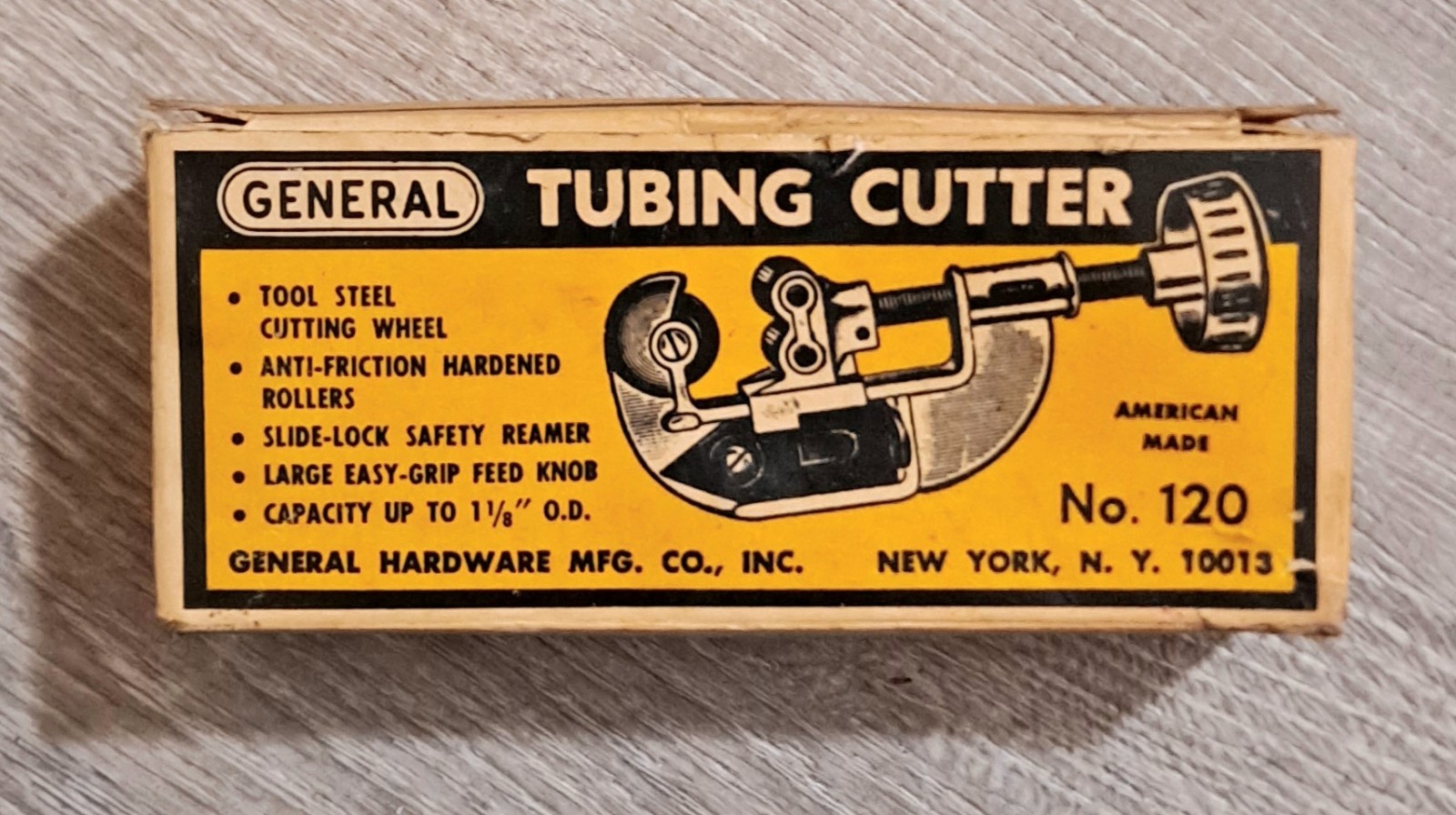 *** Vintage General Hardware Tubing Cutter # 120