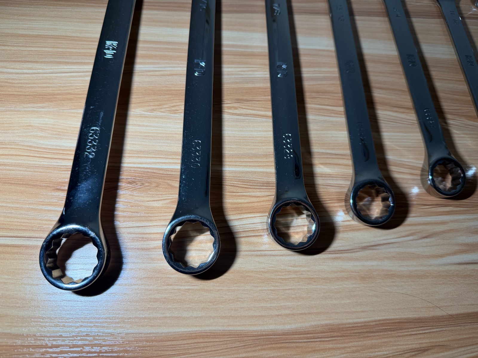 Vintage K-D Tools USA Combination Wrench Set 9/16″ – 1″ SAE 8pc Near Mint