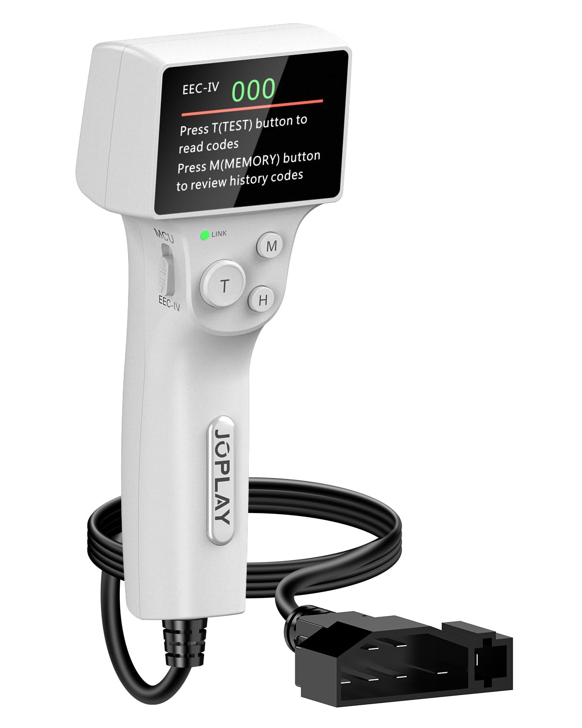 Gray OBD1 Code Reader Digital Scanner Compatible with Ford OBD1 Diagnostic Tool