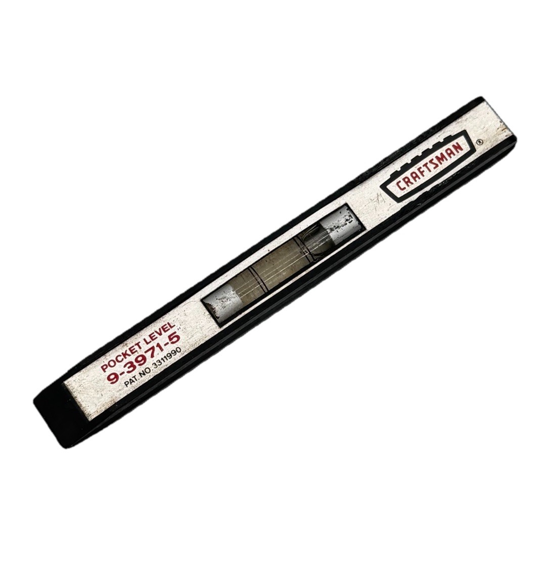 Vintage Craftsman Pocket Miniature Level 9-3971-5 Crown Logo 5″ RARE