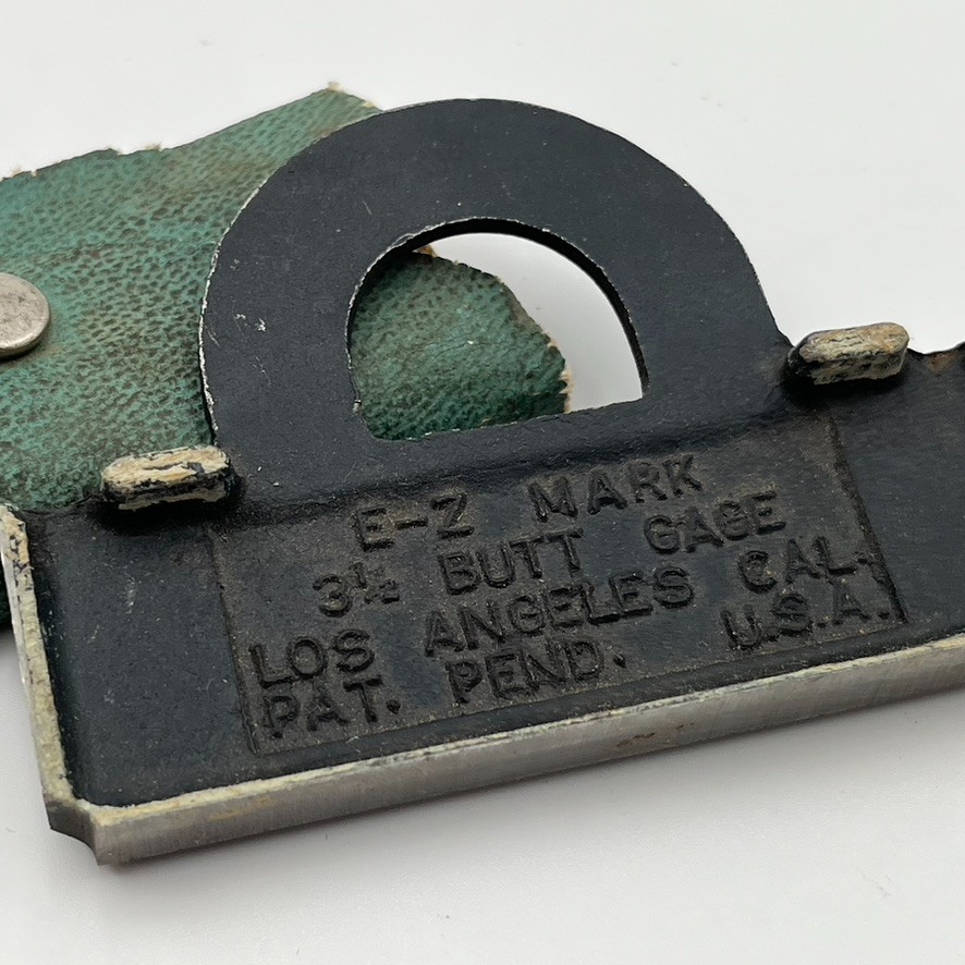 Vintage E-Z Mark Butt Gage 3-1/2 inch # 9035 Door Hinge Profile Cutter USA Made