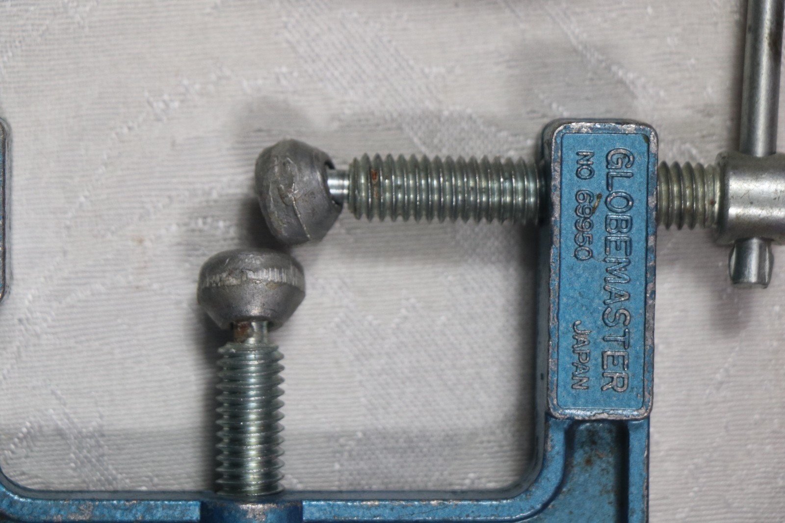 Vitage Globemaster 2 way Clamp 69950 & Clamp on Bench Vise