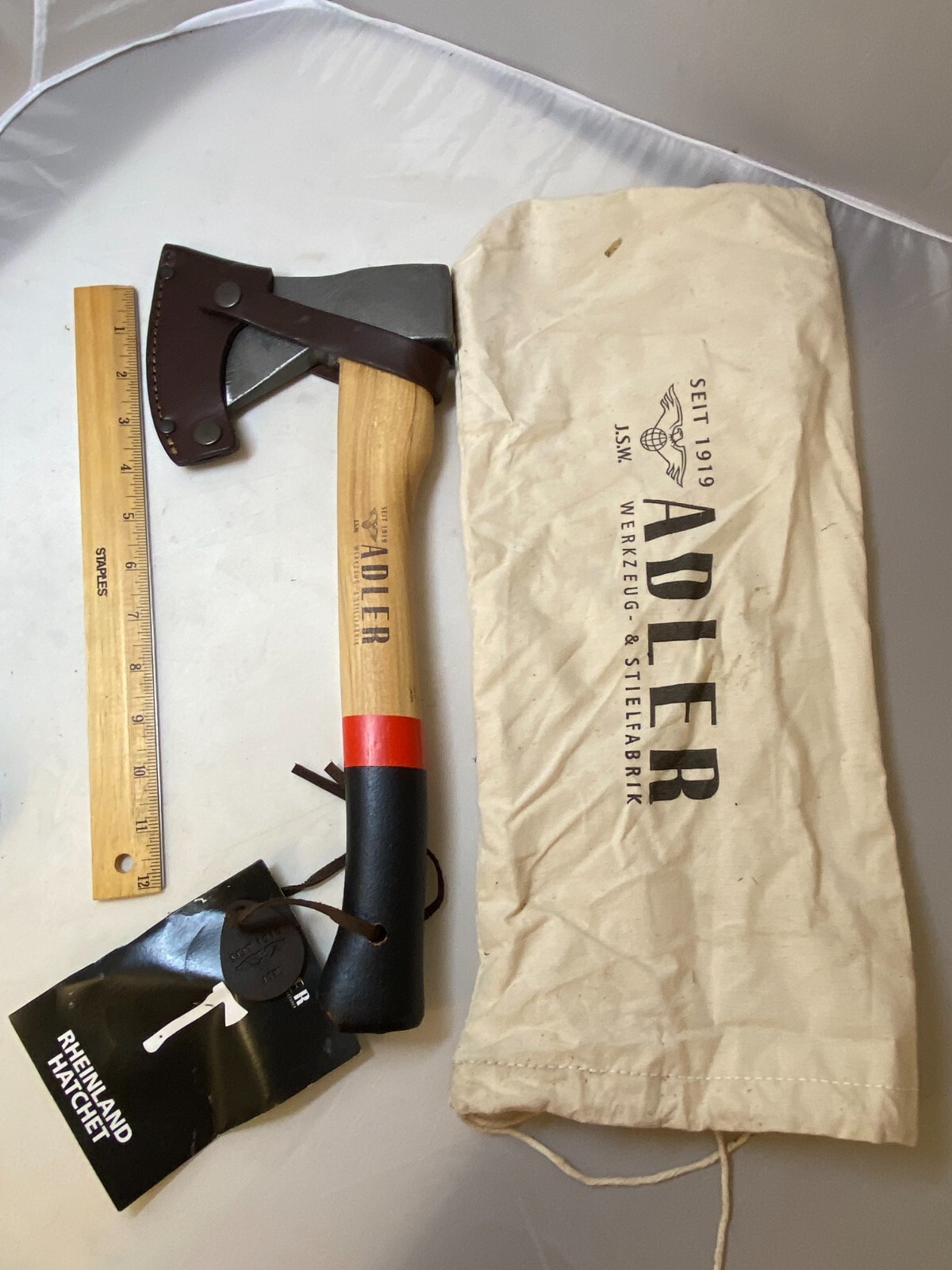 Adler Rheinland Axe. Made in Germany