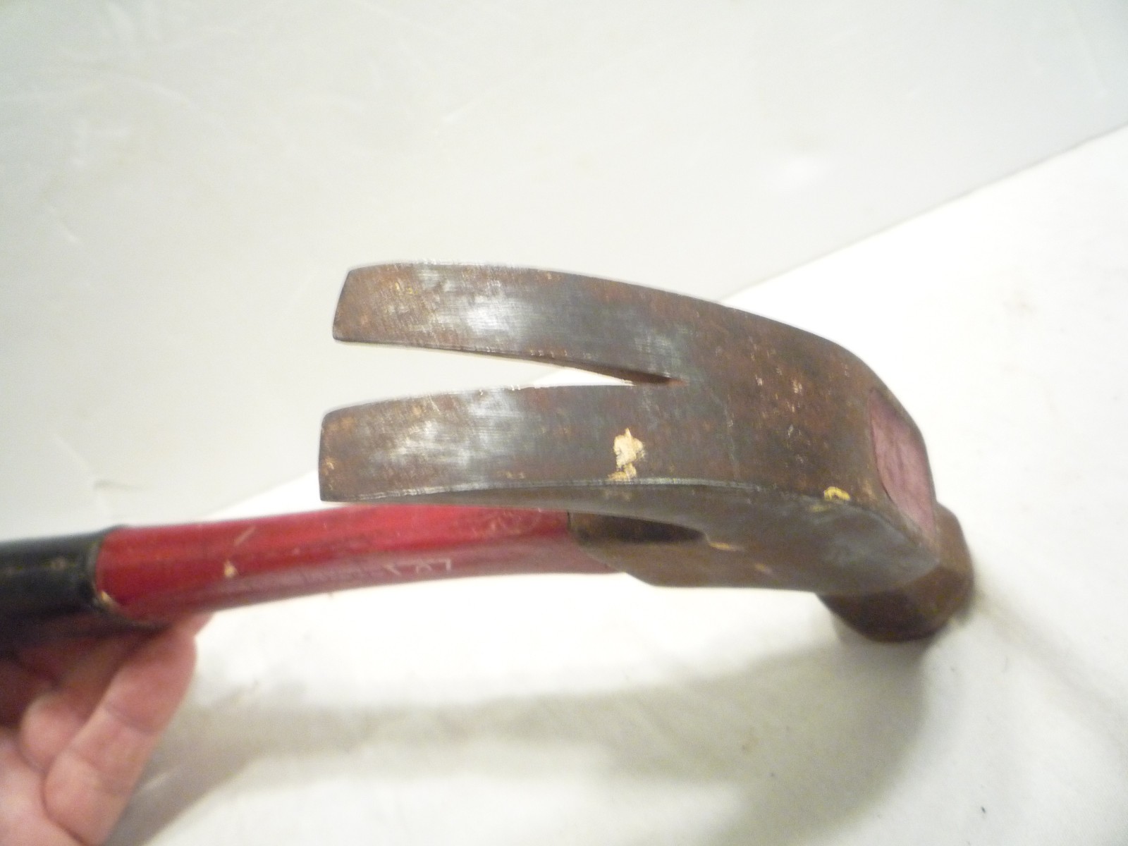 Vintage Plumb Claw Hammer, Permabond Fiberglass Handle, Cushion Grip ~ 30 oz tot