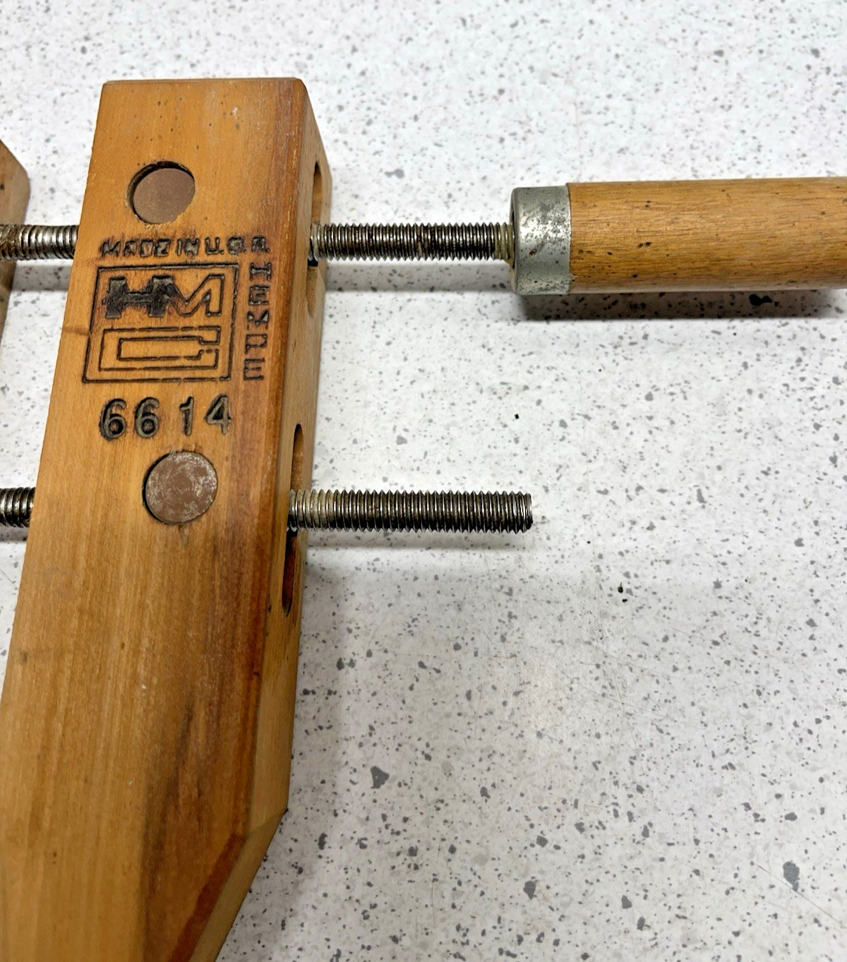 8″ HEMPE HMC Wooden Hand Screw Woodworking Tool 6614