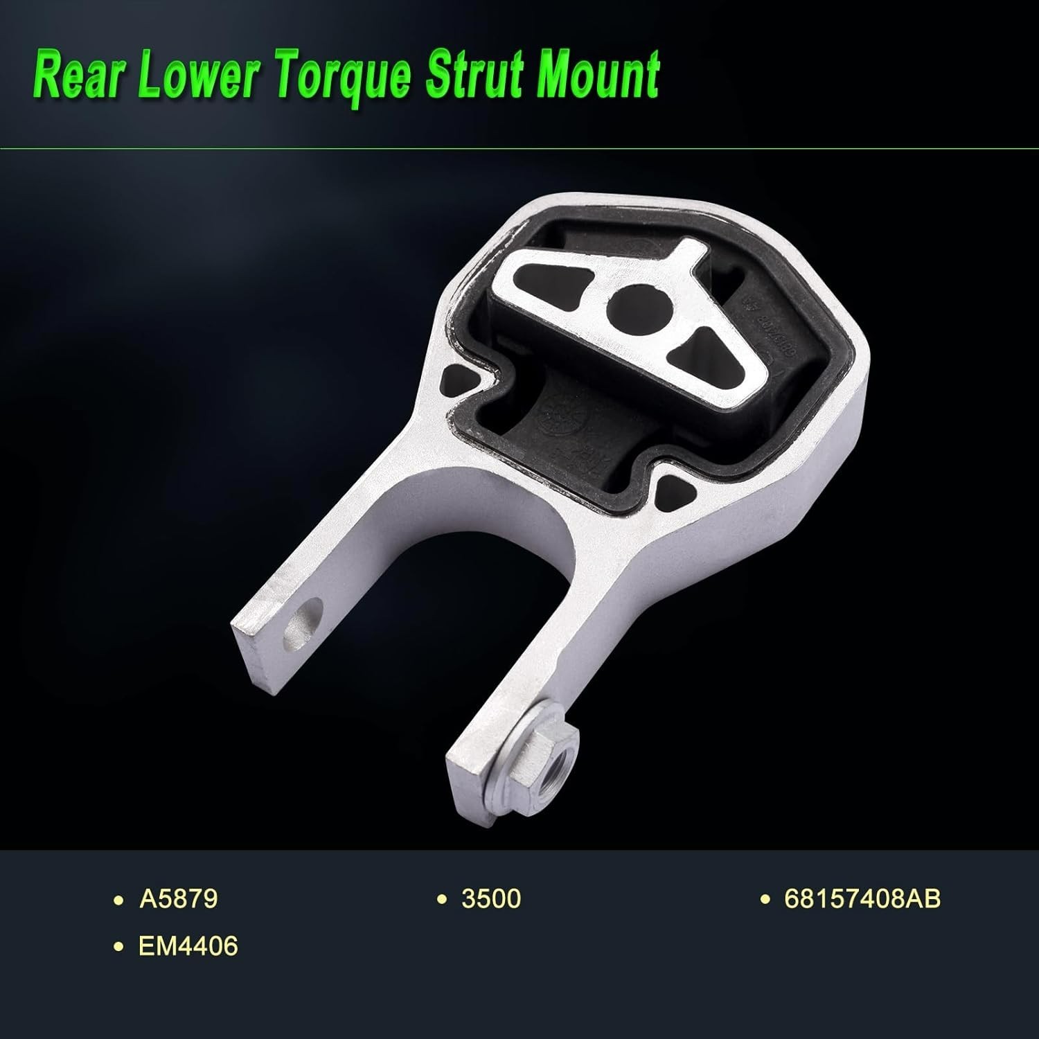 Set of 4 Engine Motor Mount Compatible with 2014-2021 Ram Promaster 1500 2500…