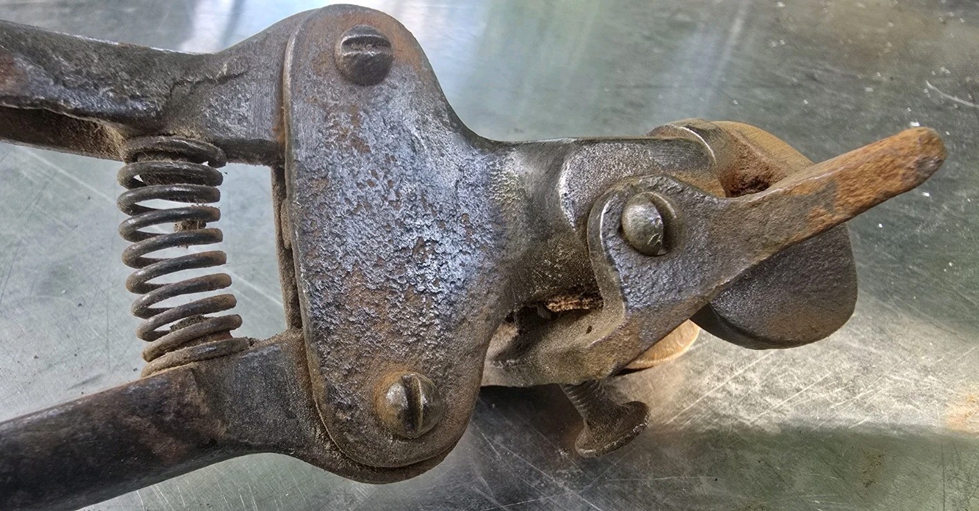 Antique Disston Triumph Saw Set Pliers Tool Pat 1899 Vintage Hand Saw Setter