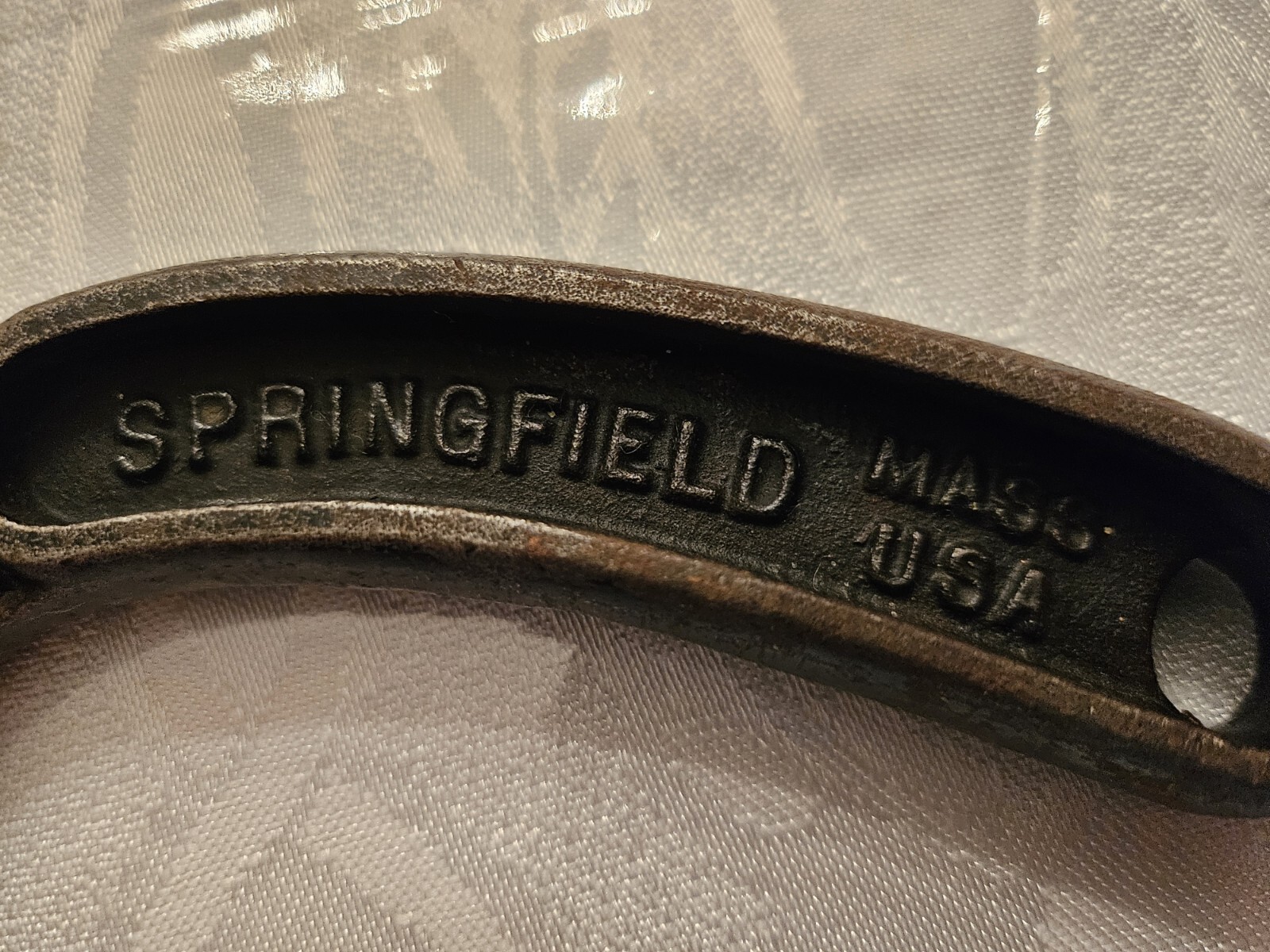 OLD Bemis & Call Co. 6″ 48A HEAVY DUTY Adjustable WRENCH Springfield, MA